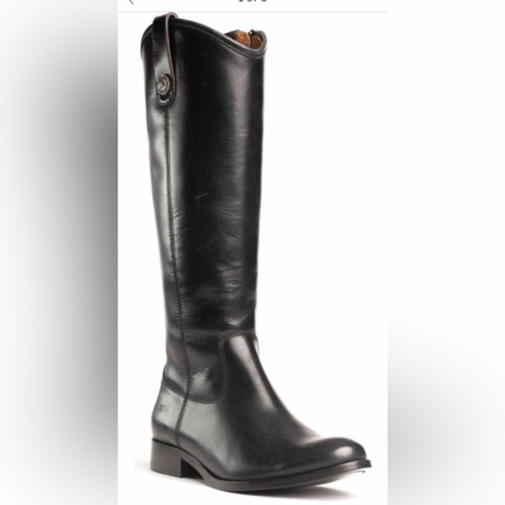 Leather Equestrian Riding Boot | Frye Melissa